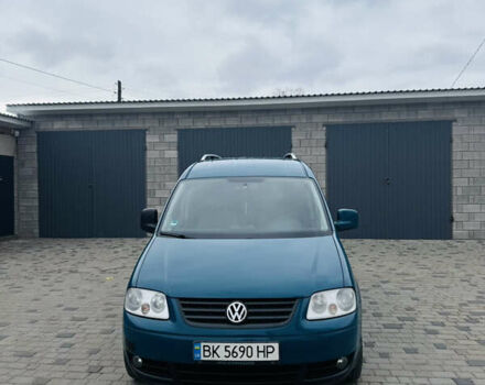 Зеленый Фольксваген Кадди, объемом двигателя 1.9 л и пробегом 313 тыс. км за 9400 $, фото 14 на Automoto.ua