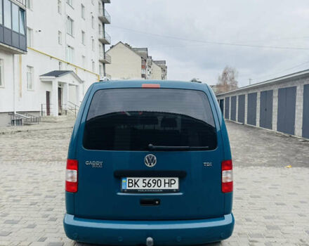 Зеленый Фольксваген Кадди, объемом двигателя 1.9 л и пробегом 313 тыс. км за 9400 $, фото 18 на Automoto.ua