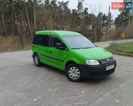 Зеленый Фольксваген Кадди, объемом двигателя 1.9 л и пробегом 283 тыс. км за 4999 $, фото 1 на Automoto.ua