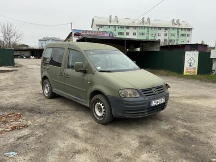 Зеленый Фольксваген Кадди, объемом двигателя 1.9 л и пробегом 250 тыс. км за 1750 $, фото 1 на Automoto.ua
