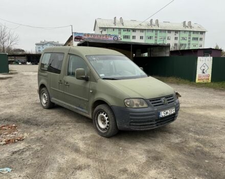 Зеленый Фольксваген Кадди, объемом двигателя 1.9 л и пробегом 250 тыс. км за 1750 $, фото 1 на Automoto.ua