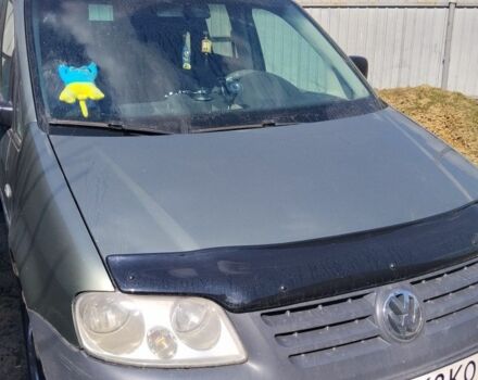 Зеленый Фольксваген Кадди, объемом двигателя 1.9 л и пробегом 380 тыс. км за 6000 $, фото 1 на Automoto.ua