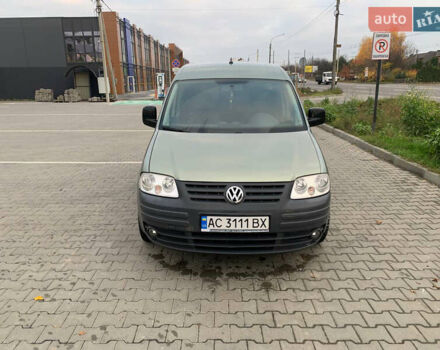 Зелений Фольксваген Кадді, об'ємом двигуна 1.9 л та пробігом 244 тис. км за 7500 $, фото 1 на Automoto.ua