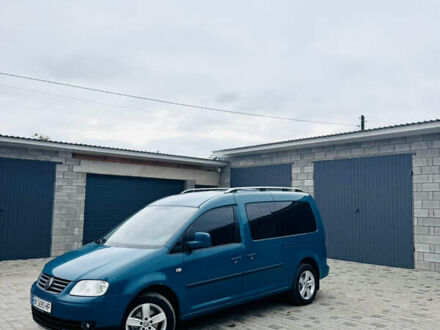 Зеленый Фольксваген Кадди, объемом двигателя 1.9 л и пробегом 313 тыс. км за 9400 $, фото 1 на Automoto.ua