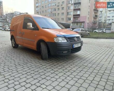 Оранжевый Фольксваген Кадди, объемом двигателя 1.9 л и пробегом 238 тыс. км за 5900 $, фото 2 на Automoto.ua