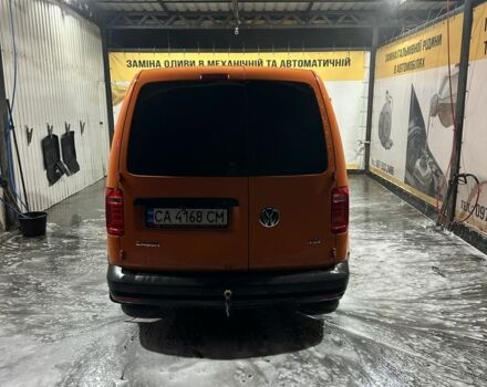Помаранчевий Фольксваген Кадді, об'ємом двигуна 1.6 л та пробігом 292 тис. км за 9999 $, фото 4 на Automoto.ua