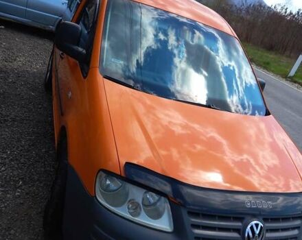 Оранжевый Фольксваген Кадди, объемом двигателя 2 л и пробегом 400 тыс. км за 6500 $, фото 8 на Automoto.ua