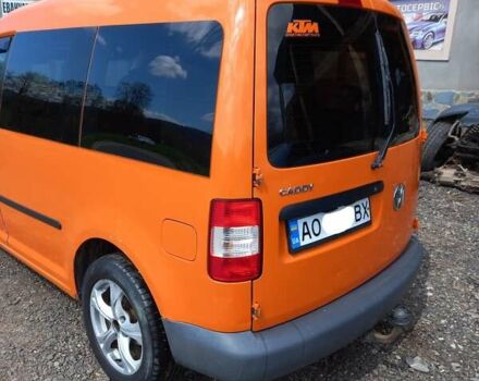 Оранжевый Фольксваген Кадди, объемом двигателя 2 л и пробегом 400 тыс. км за 6500 $, фото 4 на Automoto.ua