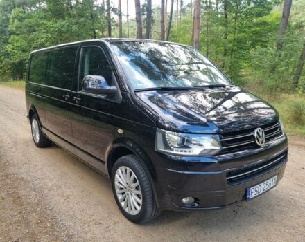 Черный Фольксваген Каравелла, объемом двигателя 2 л и пробегом 155 тыс. км за 9700 $, фото 1 на Automoto.ua