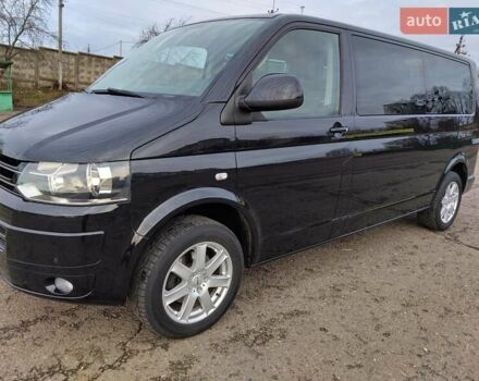Черный Фольксваген Каравелла, объемом двигателя 2 л и пробегом 295 тыс. км за 26500 $, фото 3 на Automoto.ua