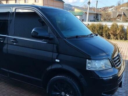 Чорний Фольксваген Каравелла, об'ємом двигуна 2.5 л та пробігом 270 тис. км за 10700 $, фото 1 на Automoto.ua