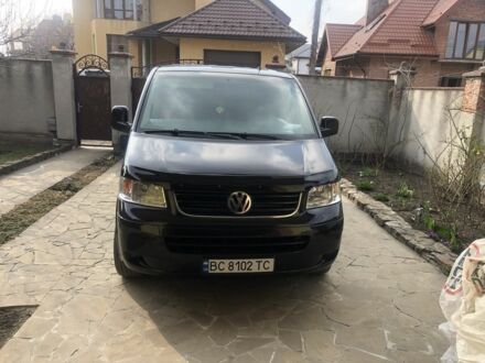 Чорний Фольксваген Каравелла, об'ємом двигуна 2.5 л та пробігом 414 тис. км за 12000 $, фото 1 на Automoto.ua