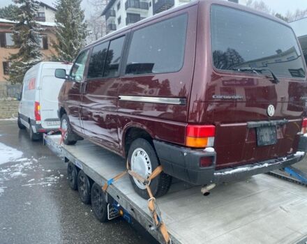 Красный Фольксваген Каравелла, объемом двигателя 2.5 л и пробегом 187 тыс. км за 3000 $, фото 17 на Automoto.ua