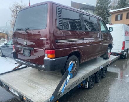 Красный Фольксваген Каравелла, объемом двигателя 2.5 л и пробегом 187 тыс. км за 3000 $, фото 18 на Automoto.ua