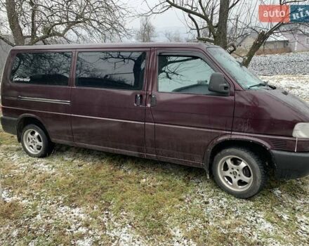 Красный Фольксваген Каравелла, объемом двигателя 2.5 л и пробегом 300 тыс. км за 7000 $, фото 2 на Automoto.ua