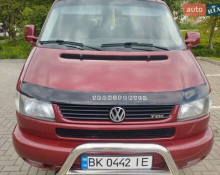Красный Фольксваген Каравелла, объемом двигателя 2.46 л и пробегом 416 тыс. км за 7800 $, фото 7 на Automoto.ua
