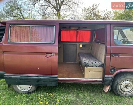 Фольксваген Каравелла 1988 у Києві на Automoto.ua Червоний Фольксваген Каравелла, об'ємом двигуна 1.9 л та пробігом 128 тис. км за 4000 $, фото 3 на Automoto.ua