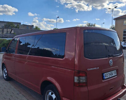 Красный Фольксваген Каравелла, объемом двигателя 2.5 л и пробегом 350 тыс. км за 11300 $, фото 11 на Automoto.ua