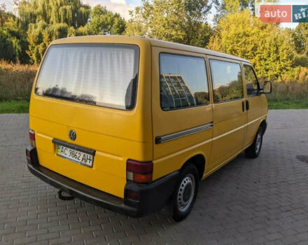 Желтый Фольксваген Каравелла, объемом двигателя 1.9 л и пробегом 370 тыс. км за 4500 $, фото 2 на Automoto.ua