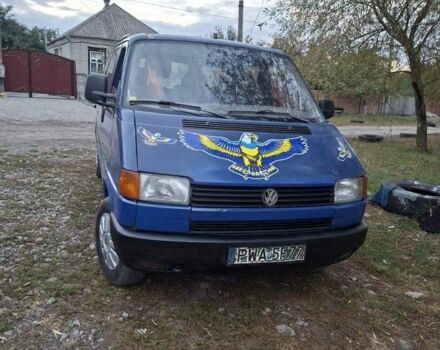 Синій Фольксваген Каравелла, об'ємом двигуна 2.5 л та пробігом 200 тис. км за 3450 $, фото 2 на Automoto.ua