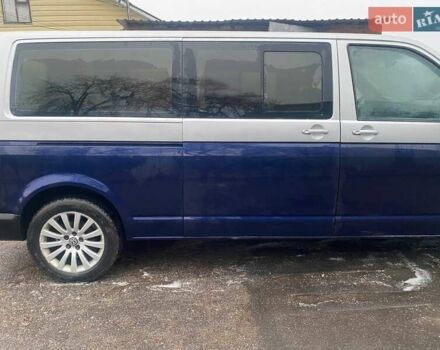 Синий Фольксваген Каравелла, объемом двигателя 2.5 л и пробегом 200 тыс. км за 8350 $, фото 6 на Automoto.ua