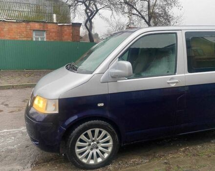 Синій Фольксваген Каравелла, об'ємом двигуна 2.5 л та пробігом 200 тис. км за 8350 $, фото 2 на Automoto.ua