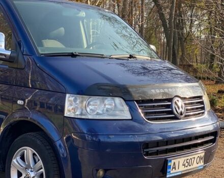 Синий Фольксваген Каравелла, объемом двигателя 2.5 л и пробегом 301 тыс. км за 10500 $, фото 4 на Automoto.ua