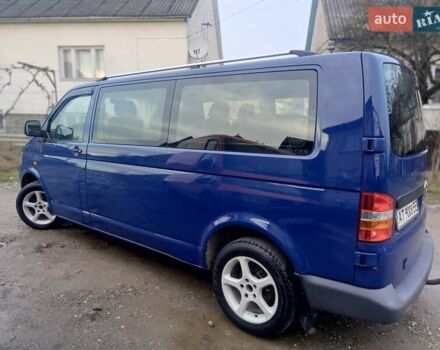 Синій Фольксваген Каравелла, об'ємом двигуна 2.5 л та пробігом 410 тис. км за 7900 $, фото 4 на Automoto.ua
