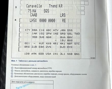 Синий Фольксваген Каравелла, объемом двигателя 2 л и пробегом 260 тыс. км за 16400 $, фото 13 на Automoto.ua