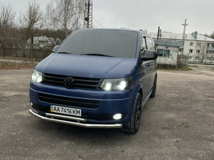 Синій Фольксваген Каравелла, об'ємом двигуна 1.97 л та пробігом 280 тис. км за 22000 $, фото 1 на Automoto.ua