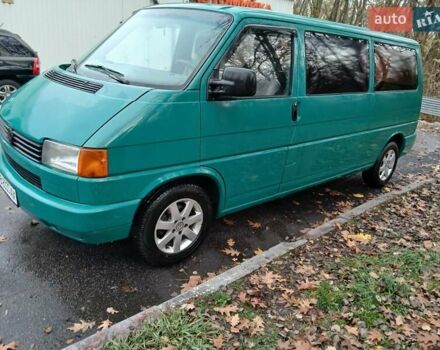 Зелений Фольксваген Каравелла, об'ємом двигуна 2 л та пробігом 224 тис. км за 5600 $, фото 1 на Automoto.ua