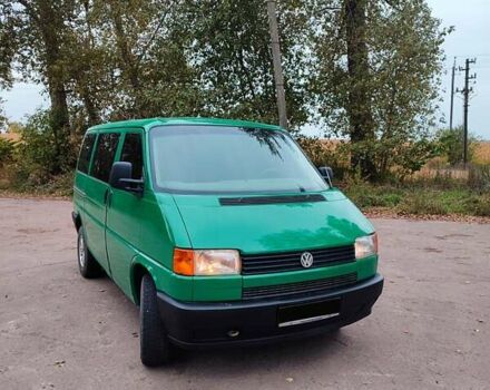 Зеленый Фольксваген Каравелла, объемом двигателя 1.9 л и пробегом 500 тыс. км за 5200 $, фото 1 на Automoto.ua