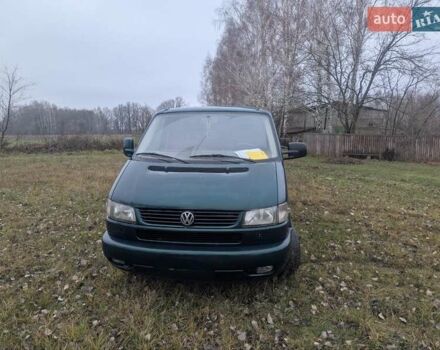 Зеленый Фольксваген Каравелла, объемом двигателя 2.5 л и пробегом 500 тыс. км за 4800 $, фото 4 на Automoto.ua