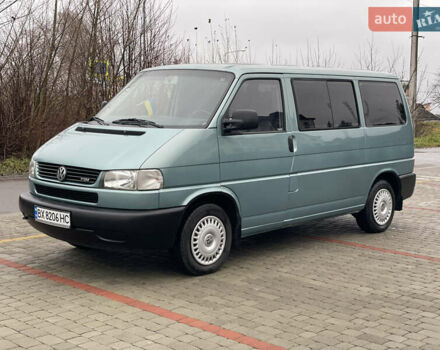 Зеленый Фольксваген Каравелла, объемом двигателя 2.5 л и пробегом 359 тыс. км за 8800 $, фото 1 на Automoto.ua