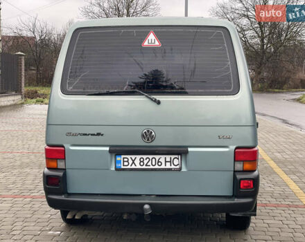 Зеленый Фольксваген Каравелла, объемом двигателя 2.5 л и пробегом 359 тыс. км за 8800 $, фото 11 на Automoto.ua