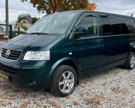 Зеленый Фольксваген Каравелла, объемом двигателя 2.5 л и пробегом 356 тыс. км за 11900 $, фото 3 на Automoto.ua