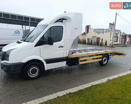 Белый Фольксваген Крафтер, объемом двигателя 1.97 л и пробегом 299 тыс. км за 16000 $, фото 2 на Automoto.ua