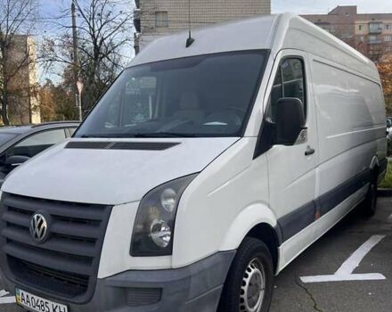 Белый Фольксваген Крафтер, объемом двигателя 2.5 л и пробегом 80 тыс. км за 14000 $, фото 1 на Automoto.ua