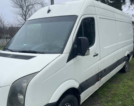 Белый Фольксваген Крафтер, объемом двигателя 2.46 л и пробегом 485 тыс. км за 9200 $, фото 2 на Automoto.ua