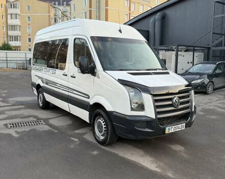 Белый Фольксваген Крафтер, объемом двигателя 2.46 л и пробегом 340 тыс. км за 9200 $, фото 2 на Automoto.ua