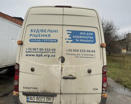 Белый Фольксваген Крафтер, объемом двигателя 2.5 л и пробегом 557 тыс. км за 8500 $, фото 2 на Automoto.ua