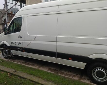 Белый Фольксваген Крафтер, объемом двигателя 2 л и пробегом 165 тыс. км за 10750 $, фото 1 на Automoto.ua