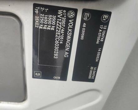 Белый Фольксваген Крафтер, объемом двигателя 1.96 л и пробегом 556 тыс. км за 9100 $, фото 3 на Automoto.ua