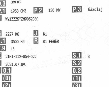 Белый Фольксваген Крафтер, объемом двигателя 2.08 л и пробегом 287 тыс. км за 24550 $, фото 63 на Automoto.ua