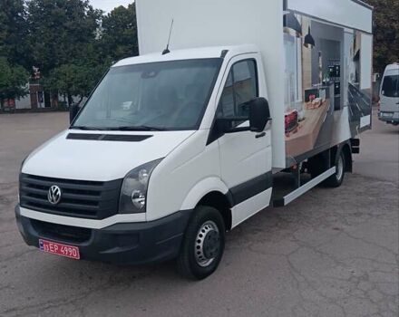 Белый Фольксваген Крафтер, объемом двигателя 2 л и пробегом 169 тыс. км за 19900 $, фото 1 на Automoto.ua