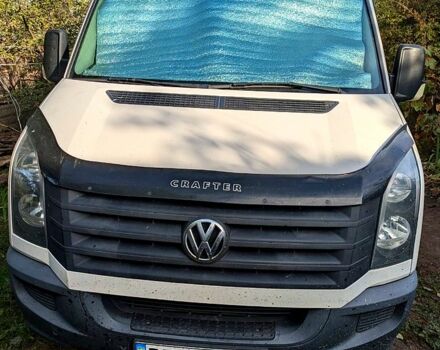 Белый Фольксваген Крафтер, объемом двигателя 2 л и пробегом 366 тыс. км за 17100 $, фото 1 на Automoto.ua