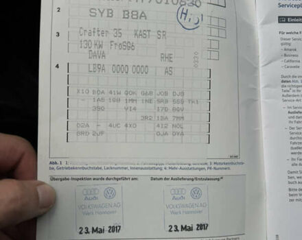 Белый Фольксваген Крафтер, объемом двигателя 1.97 л и пробегом 260 тыс. км за 19450 $, фото 77 на Automoto.ua