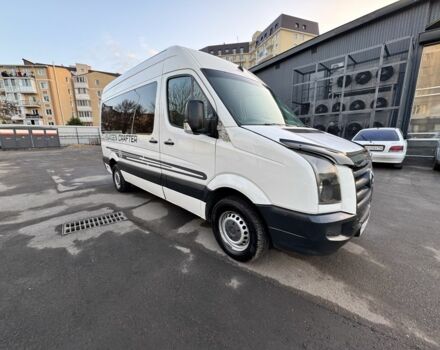 Белый Фольксваген Крафтер, объемом двигателя 2.5 л и пробегом 350 тыс. км за 9200 $, фото 1 на Automoto.ua