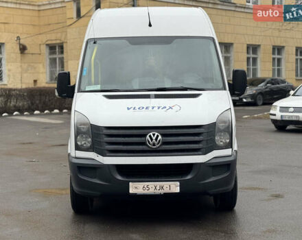 Белый Фольксваген Крафтер, объемом двигателя 2 л и пробегом 373 тыс. км за 19900 $, фото 1 на Automoto.ua