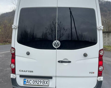 Белый Фольксваген Крафтер, объемом двигателя 1.97 л и пробегом 249 тыс. км за 16000 $, фото 2 на Automoto.ua